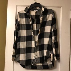 Plaid button up